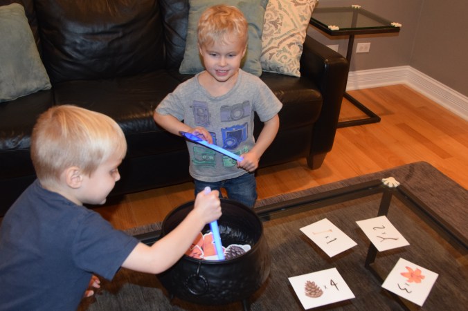 Room on the Broom inspired scavenger hunt - Stir Cauldron