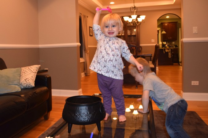 Room on the Broom inspired scavenger hunt - Iggity Ziggity Zaggity Zoom