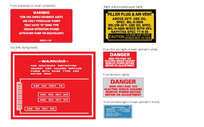 DIY Proton Pack Stickers