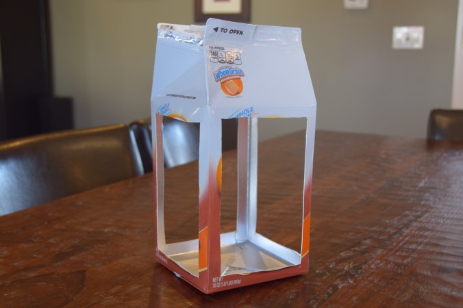 Fall Leaf Lantern - projectsinparenting.com