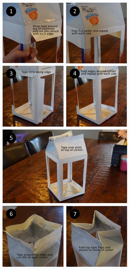 Fall Leaf Lantern - projectsinparenting.com