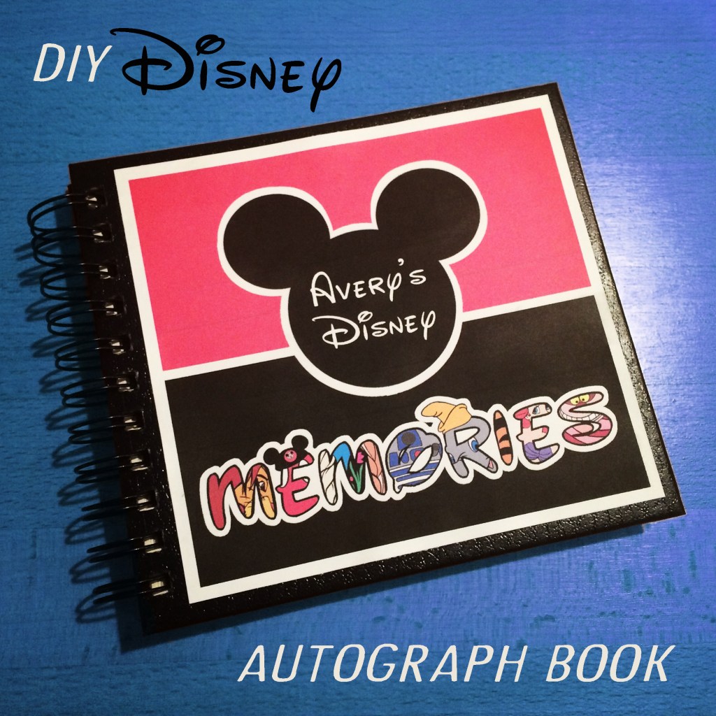DIY Disney Autograph Memory Book | Projects In Parenting