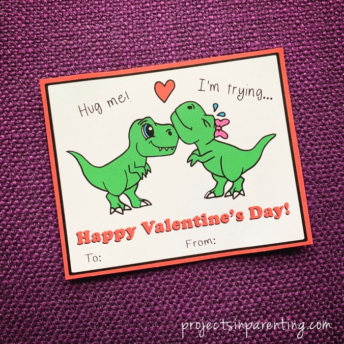 dinosaur t-rex valentine thumbnail